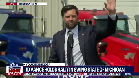 FULL: JD Vance holds rally in swing state of Michigan | LiveNOW from FOX