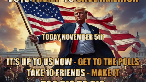 NOV. 5th 2024 ELECTION - IT'S TAKE OUT THE GARBAGE DAY