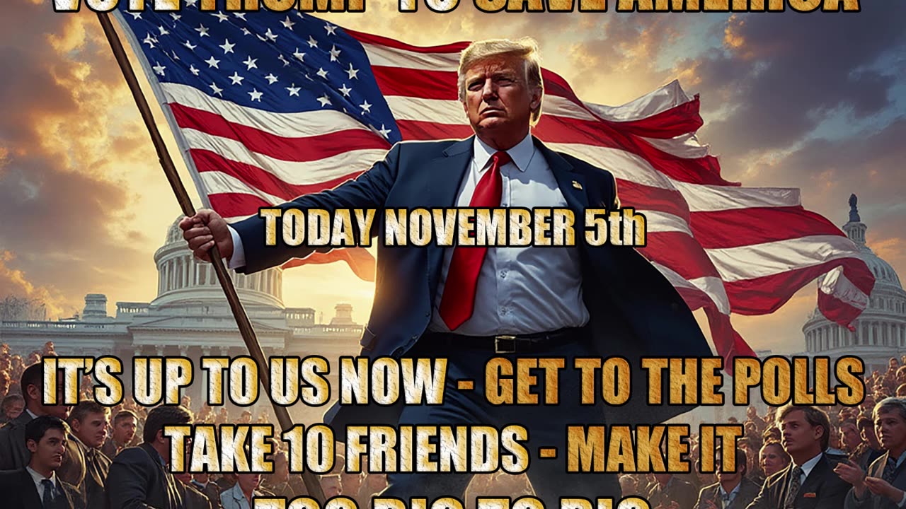 NOV. 5th 2024 ELECTION - IT'S TAKE OUT THE GARBAGE DAY