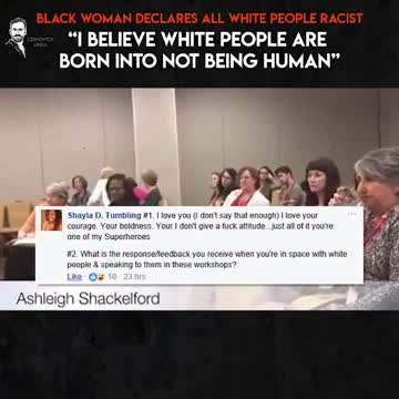 Black Racist "Professor"