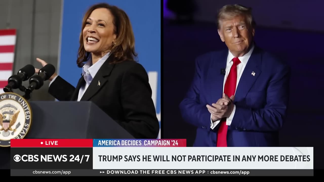 Why Donald Trump doesn't want to debate Kamala Harris again