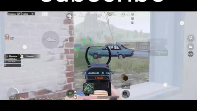 BGMI GAMEPLAY AR CHALLENGE |1v4| squad clutch