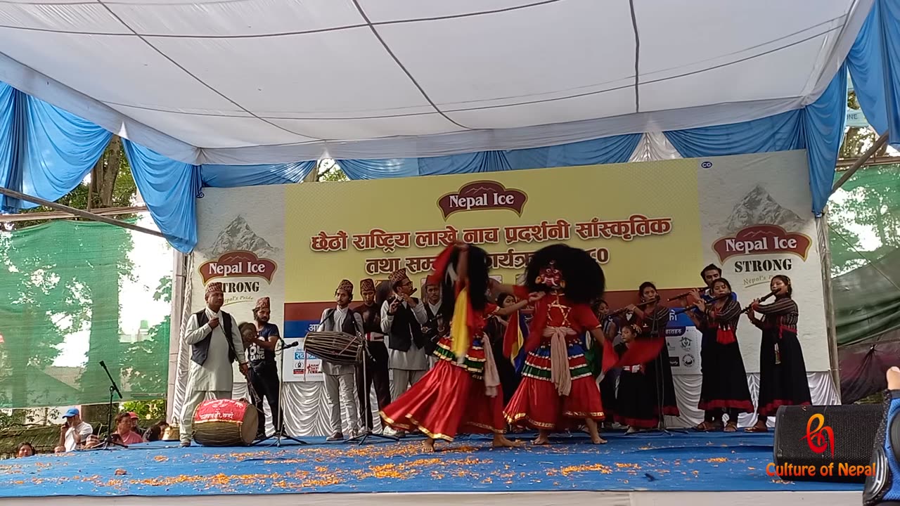 Chapagaun Lakhey Dance, 6th Rastriya Lakhe Nach Pradarshani, Machhegaun, 2080 Day 2 Part XII
