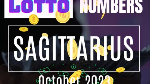 SAGITTARIUS JACKPOT WINNER!!💸❤️💲💕❤️✨👉OCTOBER 2023❤️💲✨💕✨💰❤️💸✨ #tarot #lottonumbers