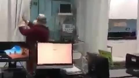 Letti vuoti nel reparto covid