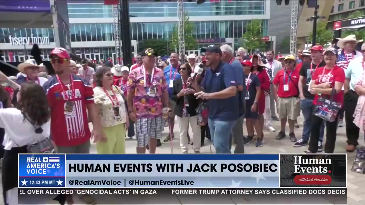 First Time RNC Visitors Rally With Ben Bergquam, Jack Posobiec, and Raheem Kassam