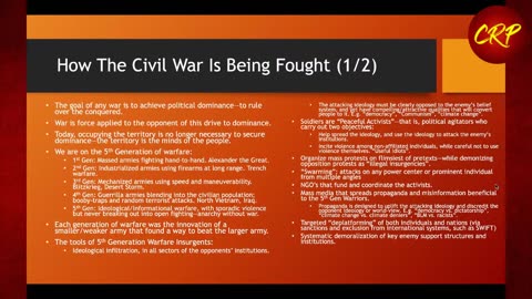Weekly Webinar #58_ How The Civil War Is Being Fought