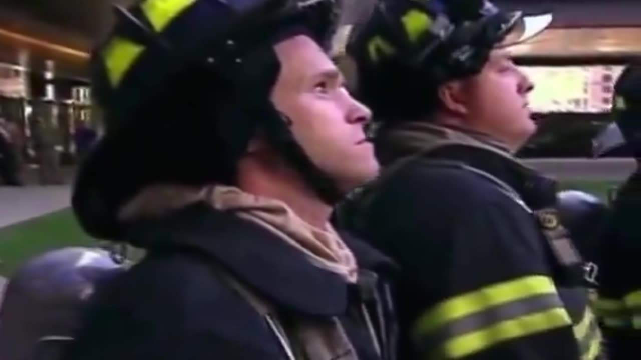 Firefighter’s reaction as he witnesses an individual jump to their death from one