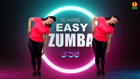 10 minit easy weight loss with zumba dance.