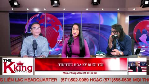 TIN TỨC HOA KỲ BUỔI TỐI - 09/19/2022 - The KING Channel