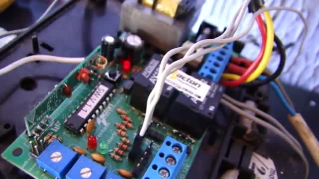 Testando motor e instalando uma nova central