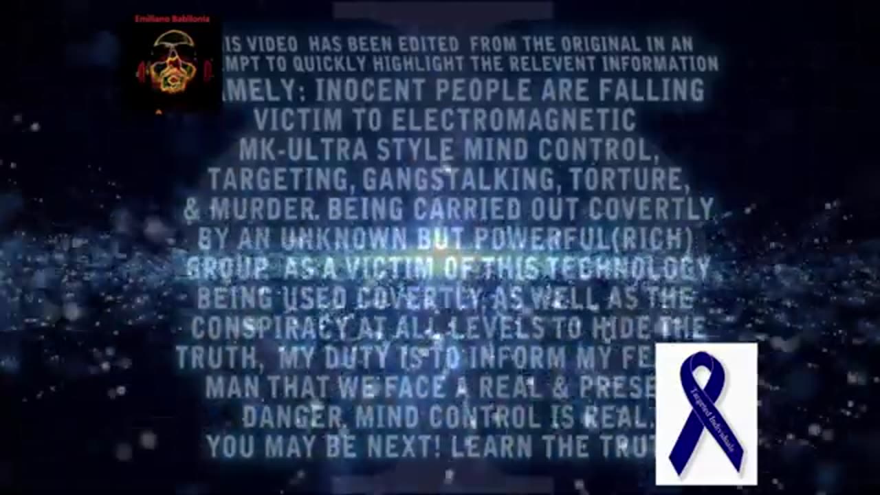 Testimonianza di un Medico dei servizi segreti USA - Siamo tutti sotto MK ULTRA