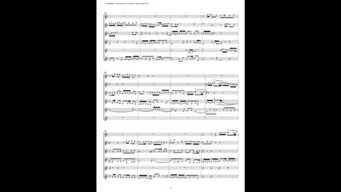 J.S. Bach - Well-Tempered Clavier: Part 1 - Fugue 20 (Clarinet Sextet)