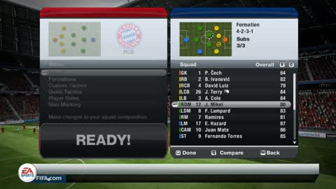 FIFA 13 Chelsea vs Bayern Munich (PC)