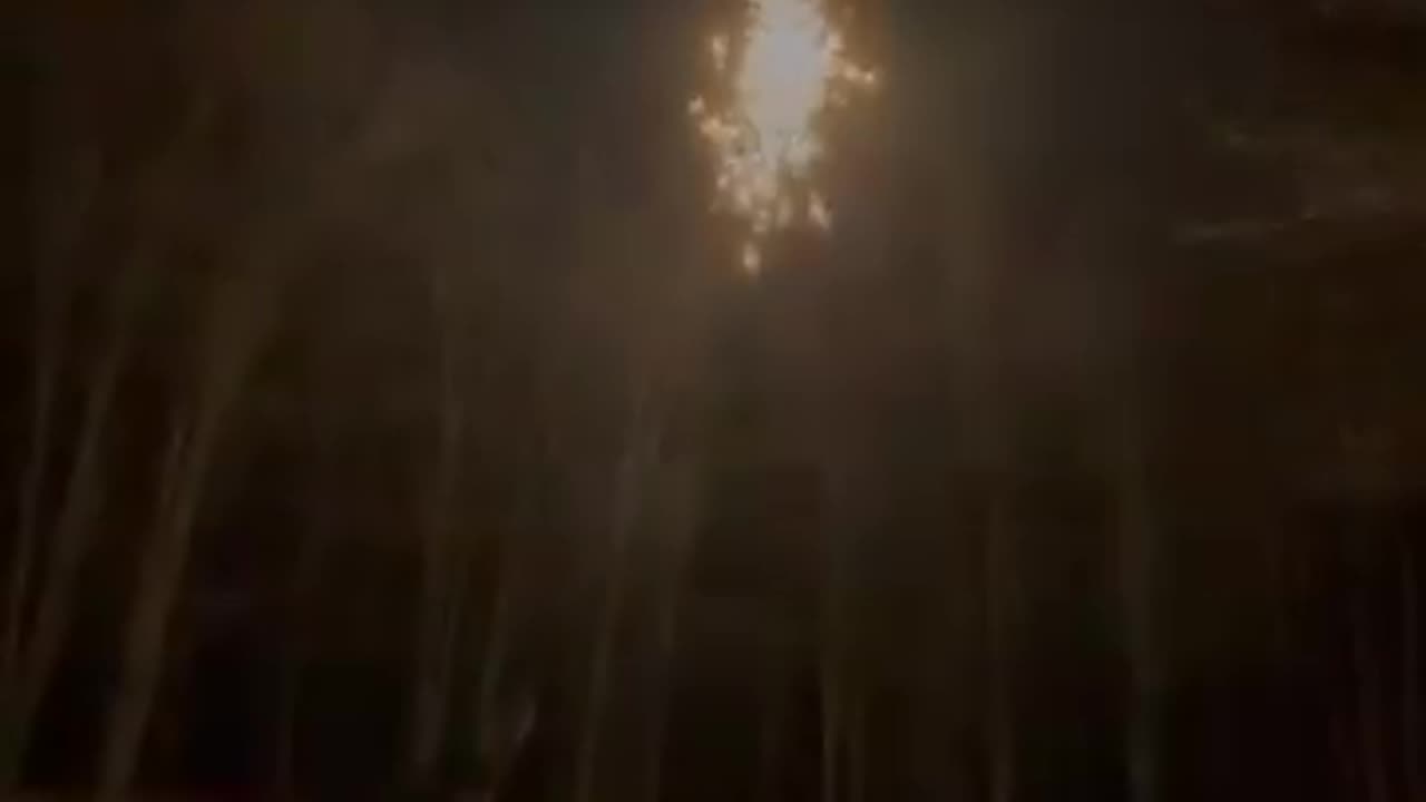 Firing Dragon Breath rounds into the night sky.