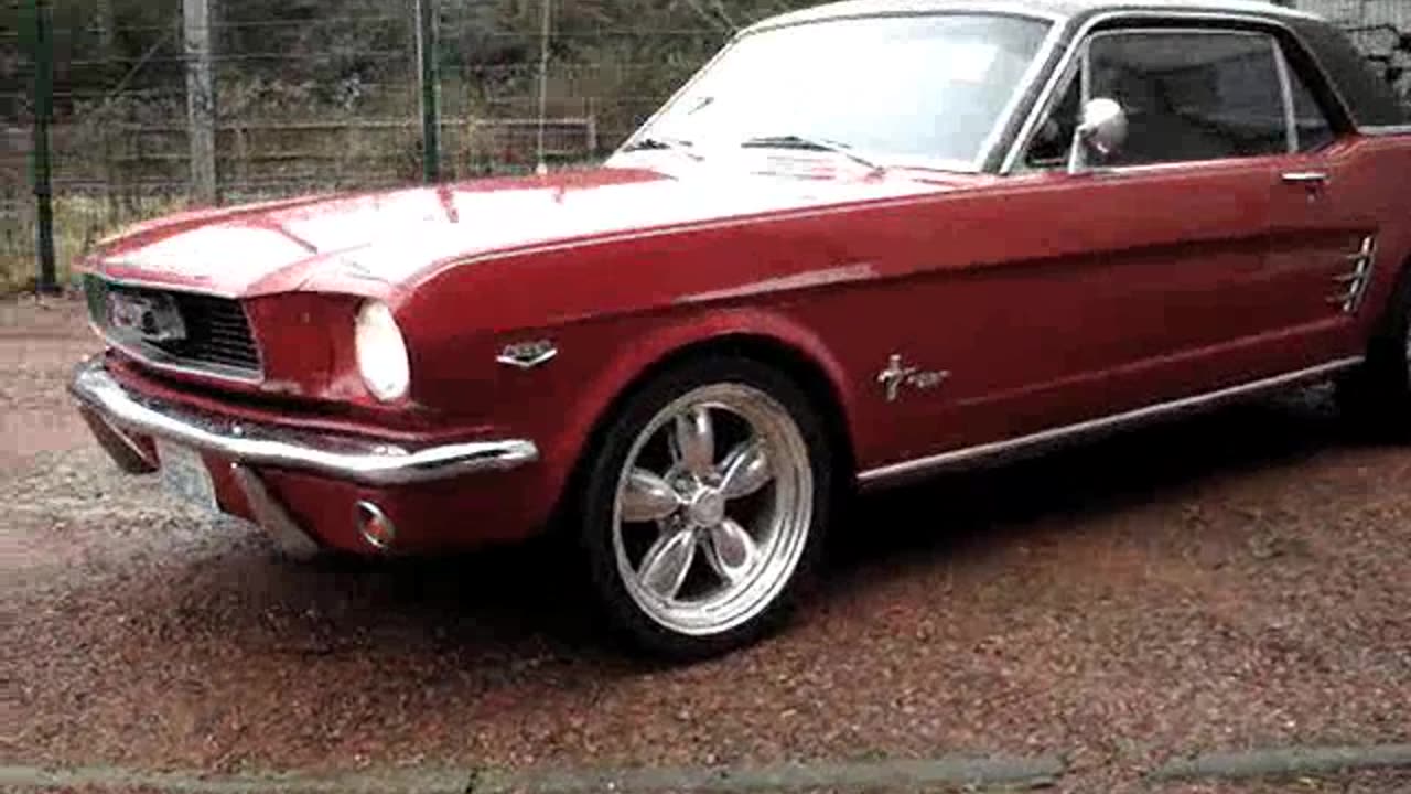 1966 Ford Mustang Coupe Monster 302 V8 Quad Exhaust with Open Close Valve