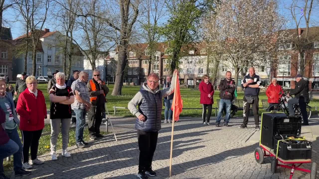 Demmin: Redebeitrag von Steffen aus Malchow 28-04-2022