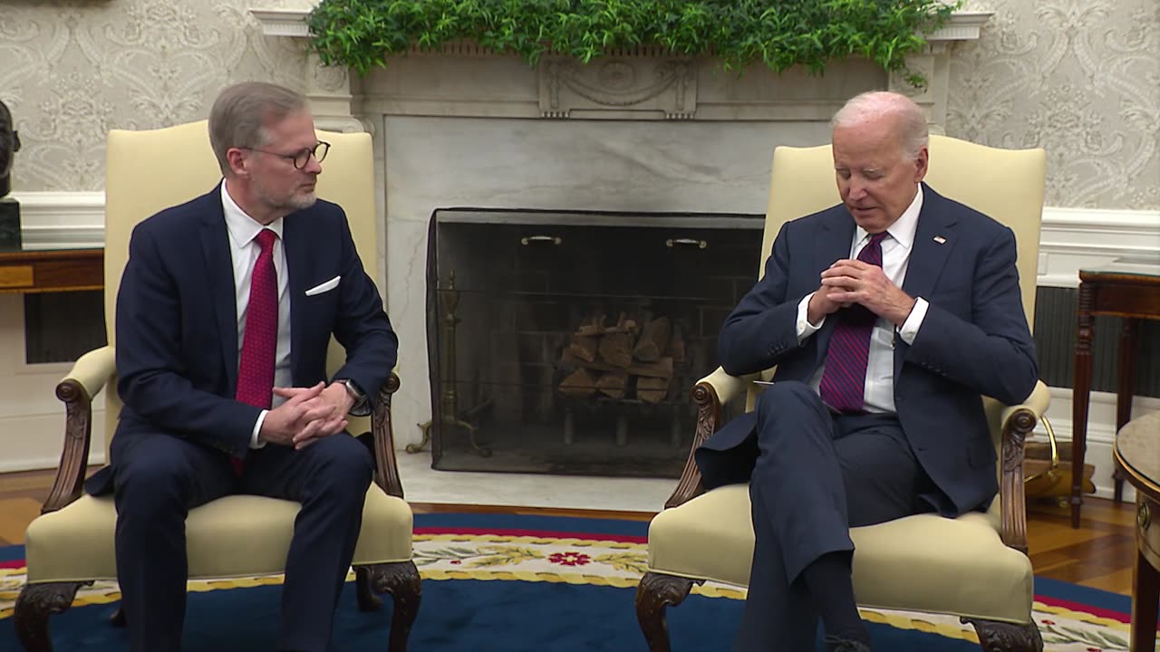 President Biden Holds a Bilateral Meeting with Prime Minister Petr Fiala of the Czech Republic