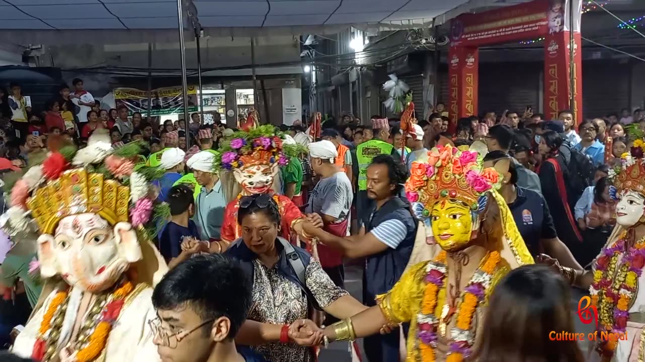 Pachali Bhairav 12 Barsa Jatra, Gathu Pyakha, Bramha Tole, Kathmandu, 2081, Day 1, Part IV