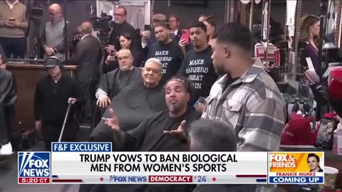 Trump vows to ban biological men from women's sports