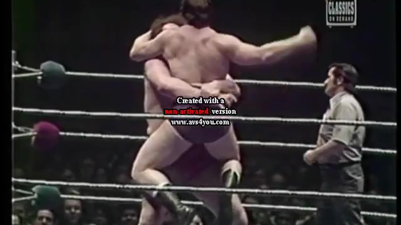 Andre the Giant & Jay Strongbow vs Jonathan & Heller