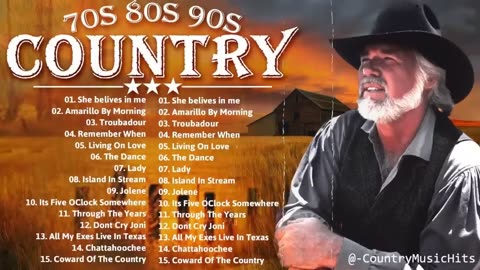 Kenny Rogers, Alan Jackson, Conway Twitty, Don Williams, Jim Reeves ⭐ Greatest Hits Full Album.mp4