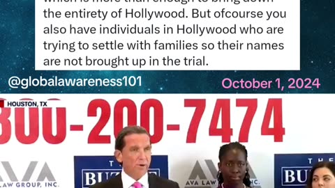 Texas-based attorney Tony Buzbee announced list of names that will "shock" the public