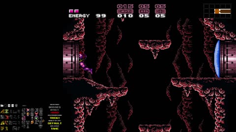 Super Metroid Map Randomizer - Hard/Tricky #1