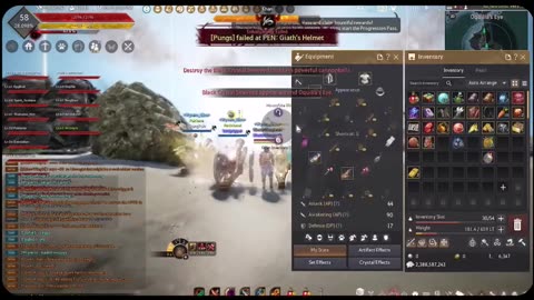 Black Desert Online Khan raid - Wyvern Ultra guild