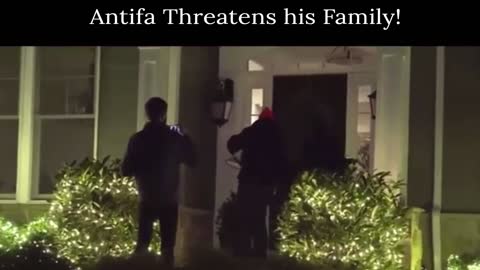 Josh Hawley stand against 2020 election fraud and Antifa comes to his house threatens his family.