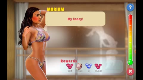 idle girl flirting with mariam