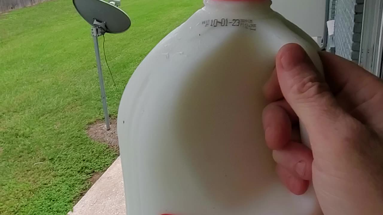 Gallon of Whole Milk - Slide Test