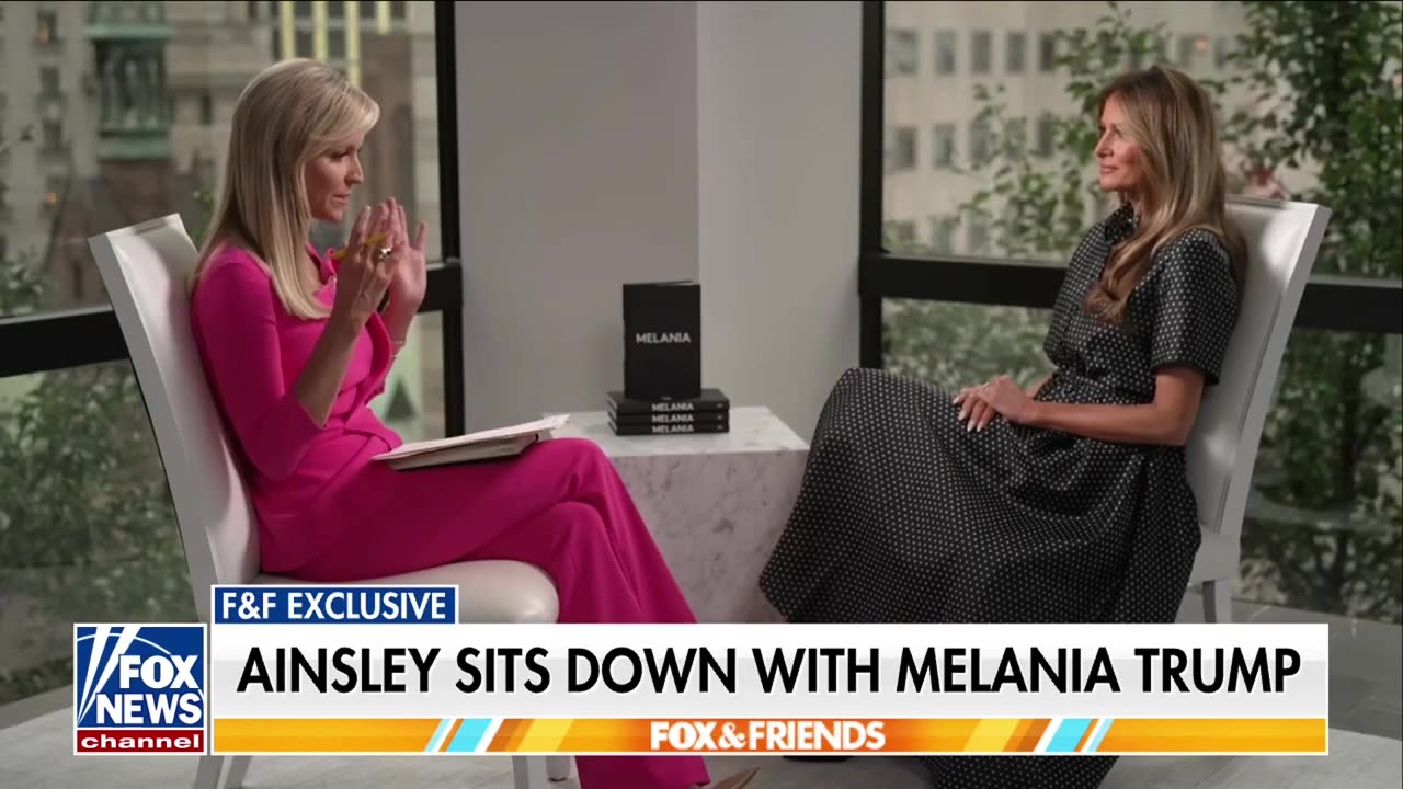First Lady Melania Trump s Full Interview on Fox & Friends
