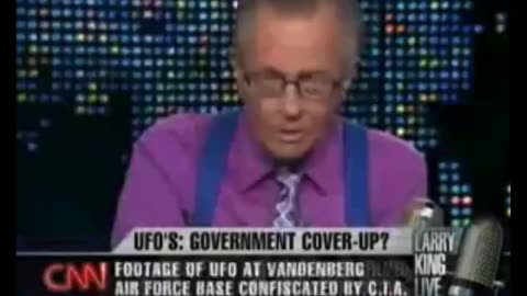 2004 Larry King Interview about UFOs shooting down missiles