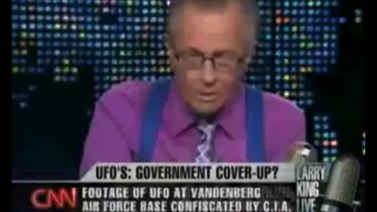 2004 Larry King Interview about UFOs shooting down missiles