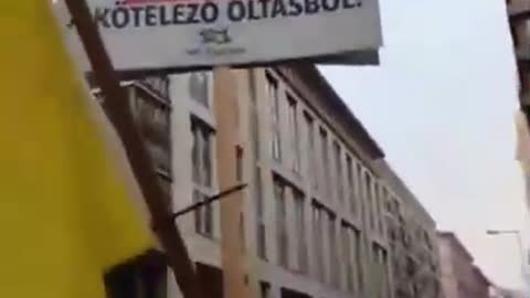 Hungary Massive Protest Against Covid Tyrrany