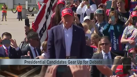 Former President Donald Trump & Vice President Kamala Harris prepare for debate