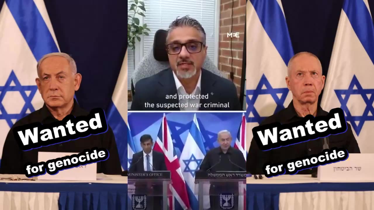 Bibi Netanyahu: Wanted for Crimes against Humanity