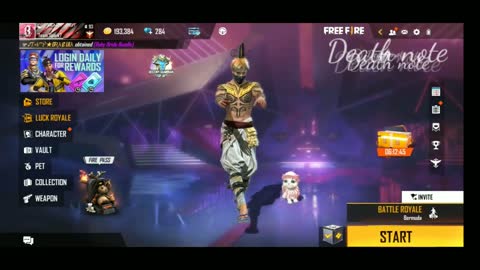 Free fire Tora song Tik Tok Sumit Goswami[Garena Free fire] DEATH NOT FF #DeathNotFF