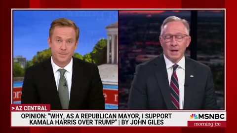 -Republican mayor supporting Harris over Trump for president-