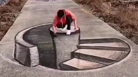 3d painted arts viral