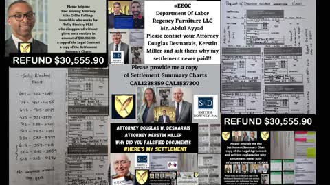 Smith Downey PA - Douglas W. Desmarais Esq - Kirstin Miller Esq - Regency Furniture LLC - Abdul Ayyad - Ahmad Ayyad - Tully Rinckey PLLC - Cheri L. Cannon Esq - Mike C. Fallings Esq - Stephanie Rapp Tully Esq - FoxBaltimore - Supreme Court Complaints