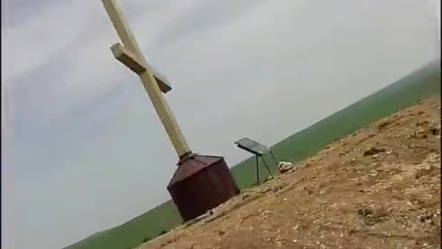 Крест на горе/cross on the mountain