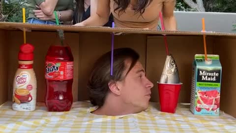 When she DRINKS from the FISH