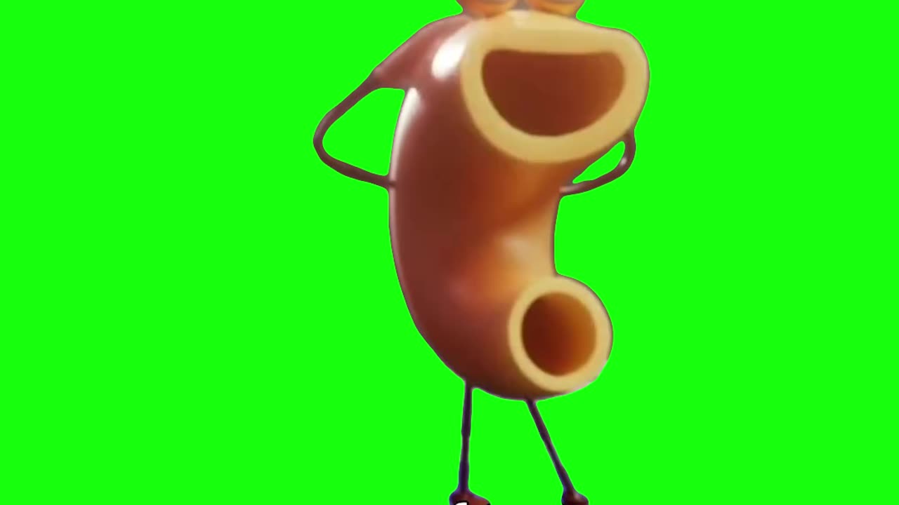 “I’m Macaroni” Sausage Party: Foodtopia | Green Screen