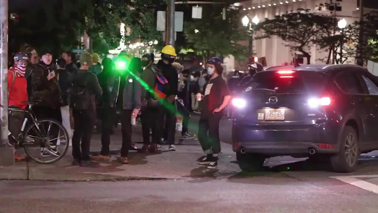 Antifa Identify Journalist Andy Ngo And Attempt To Blind Him With Lasers