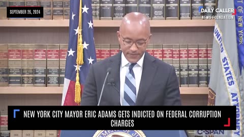 New York City Mayor Eric Adams Gets Indicted On Federal Corruption Charges
