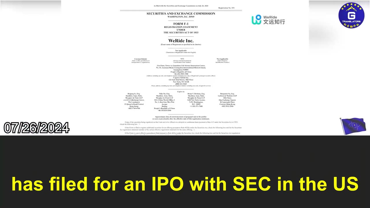 Chinese companies filing for IPOs in the US is part of the CCP's economic warfare strategy