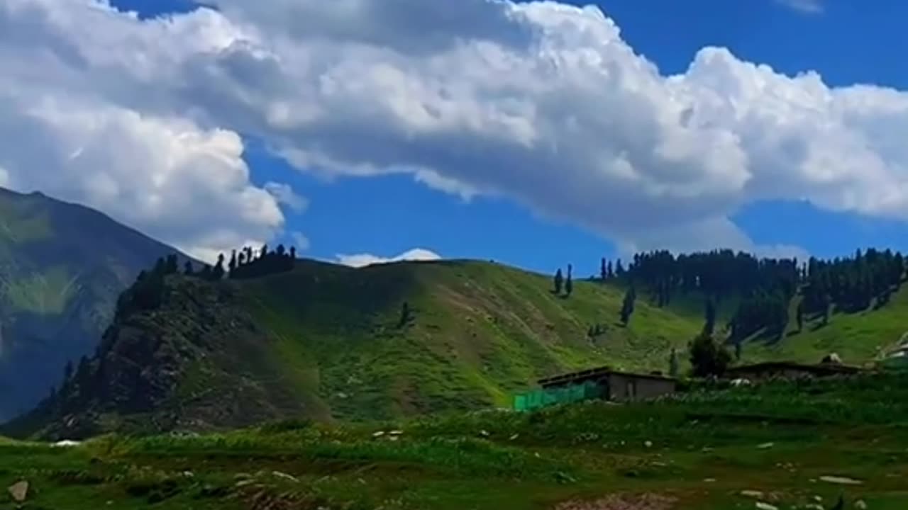 Beautiful Road and Beautiful Mountain View