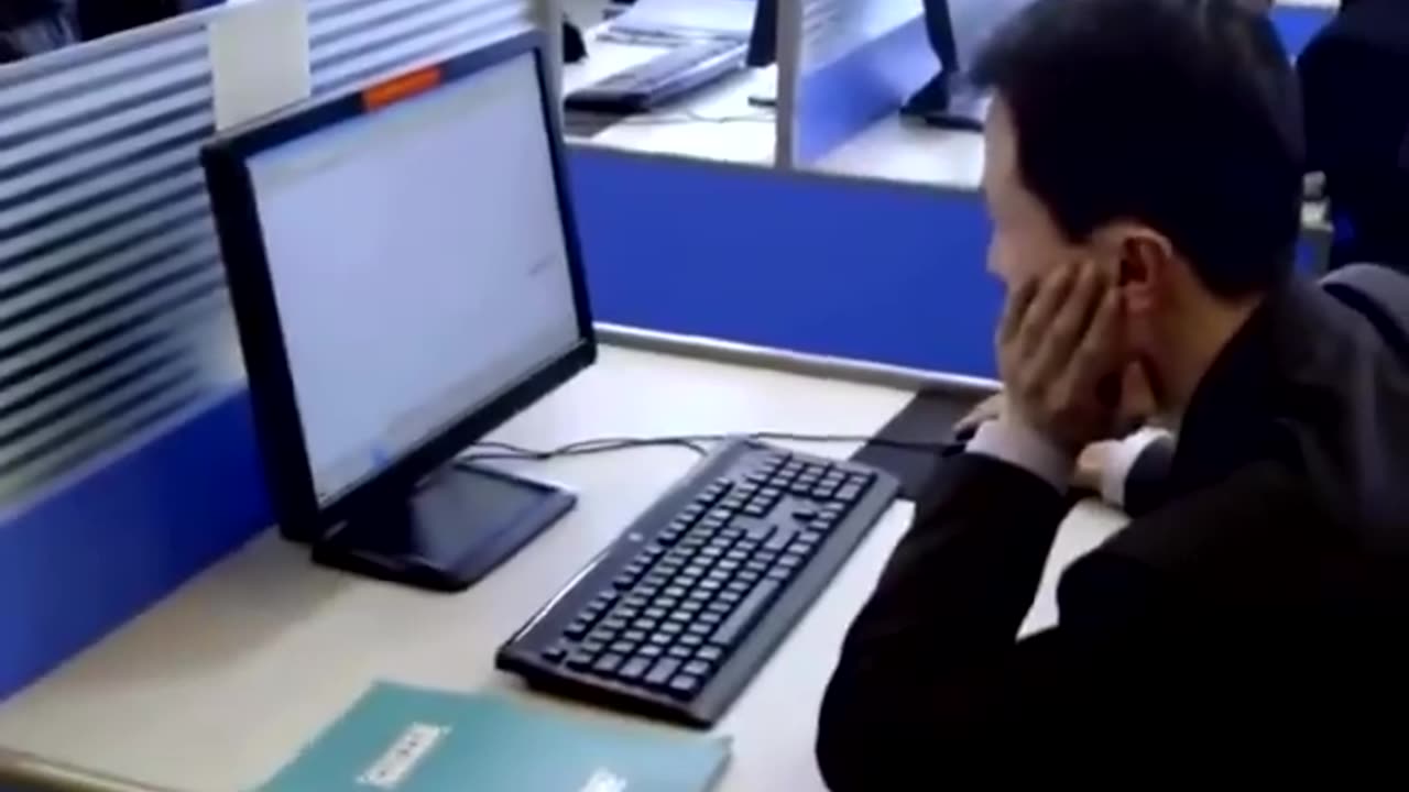 A fake computer lab in North Korea